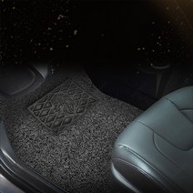 차차차 도요타 자동차 코일매트 확장형 캠리 프리우스 아발론 시에나어코드 시빅 CR-V 파일럿, 그레이, 베이직 코일매트_운전석만