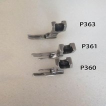 재봉틀 가정용재봉틀 가정용미싱기 산업용 지퍼 발 바늘 박음질 스틸 재봉 액세서리 의류 부품, P363