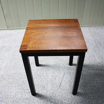 푸른숲가구 아일랜드 벤치 멀바우 원목 높은 식탁 의자 빠벤치의자 긴의자, 350x350/일반식탁의자높이450mm