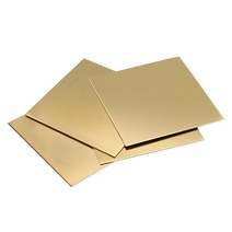 황동판 구리판 적동판 h62 황동 플랫 시트 0.8mm 1mm 1.2mm 1.5mm, 1.5 x 300 x 300mm