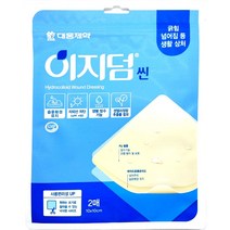 대웅제약 이지덤 씬 프리미엄 습윤드레싱 10cm x 10cm (2매입), 4개