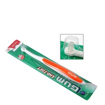 GUM 검 엔드 터프트 칫솔 (308), 4개, 1개