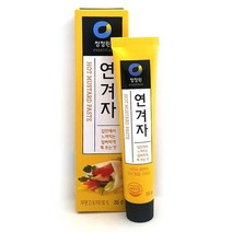 [조은마켓] 알싸하게 톡 쏘는 맛!! 청정원 연겨자, 35g, 3개