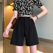 오노마 오노마 ONM 여성 여름 패션 일자핏 허리밴딩 시크한 블랙 팬츠 (8821432)