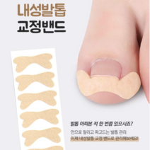지니홀딩스 1+1+1 파고드는 내성발톱 교정테이프 교정밴드 발톱테이프 내성발톱 밴드 아픈 발톱 밴드 30P, 1+1+1 내성발톱교정밴드30P (총90P)