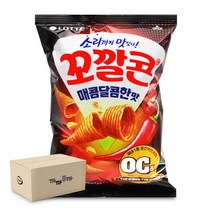 롯데 꼬깔콘 매콤달콤한맛 67g (1박스-20개)