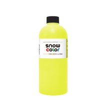 (사은품증정) 스노우물감 1000ml 낱색 스노우키즈 유아 아기 놀이 핑거 형광 페인팅 블랙라이트 촉감놀이 미술놀이 형광놀이 물감놀이, 스노우물감1000ml(옐로우)+사은품:디스펜서, 1개