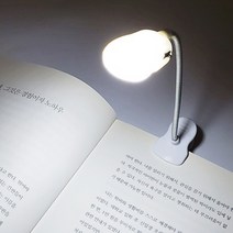 집게스탠드 독서등 북라이트 휴대용독서등