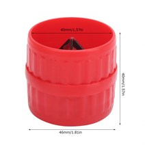 알루미늄 튜브 디버링 장치 트리밍 나이프 연마 리머 동관 챔 퍼링 장치 5-38mm (2 개로 판매 가방 추가), 상품상세참조