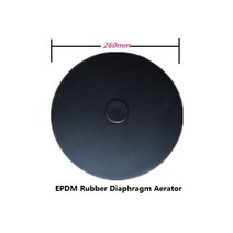 폐수 처리 용 생화학 다이어프램 에어 레이터 epdm이있는 고무 다이어프램 직경 크기: 215mm 260mm 300mm