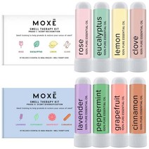 MOXE 후각 훈련 키트 8가지 에센셜 오일, 단일옵션
