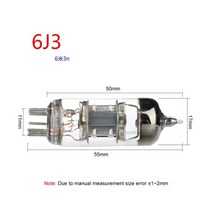 진공관 앰프 aiyima 2pcs hifi 전력 증폭기 오디오 ge 5654w 28, 6j3 튜브