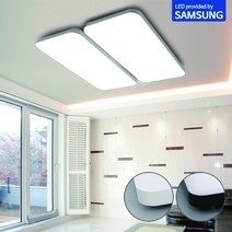 LED 거실등 윈시스템DY 120W A타입 블랙 화이트