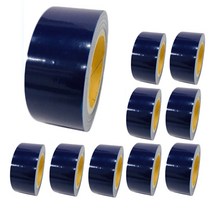 소유 국산 보호테이프 랩 테이프 청랩 자국안남는 스크래치 방지 필름 50mm x 150M, 50mm(폭) - 10개입, 청색