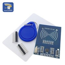 아두이노키트 프로그래밍 전자 아두이노 모듈 부품 mfrc-522 rc-522 rc522 13.56 mhz 안테나 arduino ic 키 spi 작가 리더 ic 카드 근접 모듈용, rc522 키트