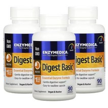 [3개세트] 엔자이메디카 다이제스트 베이직 소화 효소 90베지캡슐 Digest Basic
