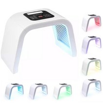 직접 판매 7 색 pdt led 광역학 치료 난방 미용기구 led 마스크 여드름 주름 방지 흠집 슬리밍 g, 오 플러그