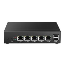 미니 pc x33 팬리스 방화벽 라우터 인텔 셀러론 j1900 4 lan 기가비트 인텔, 8기가 램 128기가 ssd