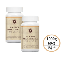 트루포뮬러 칸톱 밀크씨슬 1000mg 60정 2통/2개월