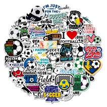 노트북 캐리어 스포츠 일러스트 감성 방수 스티커, 0504. 러브축구