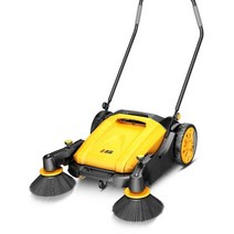 무동력청소기 무동력스위퍼 보행식 건식 산업용 바닥, 55L98x103.5cm롤러5단조절접이식