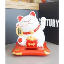 손흔드는 일본 복고양이 마네키네코 (대), 중