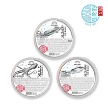 굴다리식품 김정배 명인젓갈 오낙꼴 3종세트 오징어젓 150g 낙지젓 150g 꼴뚜기젓 150g, 없음