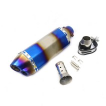 오토바이 배기 파이프 머플러 Pitbike DB Killer for X-adv Cbr PCX 150 125 CB300 Mt09 G310r Sv 650 Xmax 250 Xmax300, [16] L Ak Laser