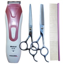 보거스 미니컷 VG100 애견이발기 애견가위 애견콤, 보거스미니컷이발기+커트가위+숱가위+애견콤(대)