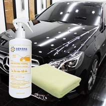 센샤 셀프 유리막코팅제 자동차 유리막코팅 관리제 파인크리스탈피니싱 400ml, 1.파인크리스탈피니싱400-셀프유리막코팅관리제, 1개