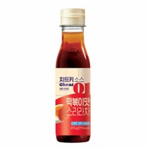 CJ더마켓 황금 레시피 밀키트 즉석 식품 홈파티 편의점 휴게소 치트키소스 떡볶이맛스리라차 튀김 매운 오뎅 국물 가래떡 로제 밀떡 치즈 255G, 14개