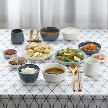 깔끔한 모노 2인 신혼 식기세트 20p, 화이트세트