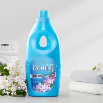 상쾌한 꽃향기 섬유유연제 1L 2개 다우니 라일락 고농축 탈취 옷 냄새 자취생 기숙사
