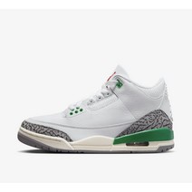 스트릿런 우먼스 나이키 조던3 레트로 럭키 그린