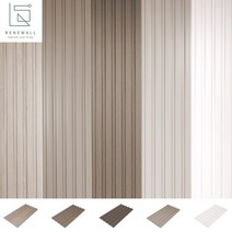 루바 템바보드 아트월 루버 벽 인테리어 합성목재 자재 모음, 160x2400x24T NL002, 티크(TK)