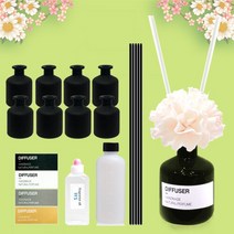 강군샵 [강군샵] 만들기 KIT/카네이션 미니 디퓨저 50mlx8개 세트, 블랙체리 100ml, 카네이션 미니디퓨저 50mlx8개세트/블랙체리 100ml
