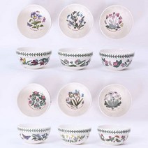 신혼 집들이 선물 밥 국 그릇 식기 대접 도자기 보타닉 포트메리온-5인치 공기(무늬랜덤) 1p