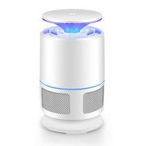 울트라트랩 가정용 물리적 모기 방지 인공물 구충제, 화이트 업그레이드 터치 모델 1.2m USB
