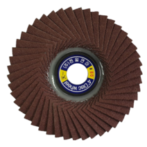 천일연마 4인치 디스크휠페이퍼 날개페이퍼 해바라기사포 날개페파, #320 (10장=1묶음)