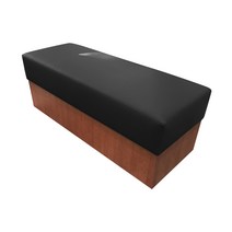 대성쇼파 투톤형 벤치 스툴 대기의자 3인용(1500mm)-2가지 컬러, 그레이+W508