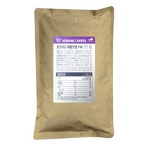 로즈버드 헤이즐넛향 커피 자판기용 400g, 4개