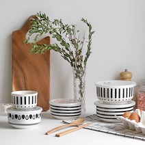 도자기 밀폐 반찬통 소 중 대 세트 Dec0174Ea, 무엇이든몰 본상품선택