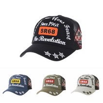 자수 패치 베이스볼 매쉬캡