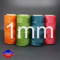 린하시타 남미실 1mm 왁스실 매듭공예 마크라메재료실 팔찌반지, 386, 1개