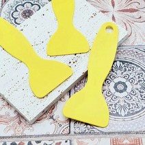 컬러 플라스틱 헤라 스크래퍼 빠데 도배 래핑 일반 차량용플라스틱헤라 긁어보게 빠데작업 도배용풀 자동차래핑
