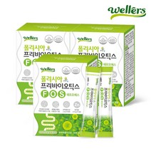 웰러스 폴리시아 프리바이오틱스 FOS 5g 30포 / 프락토올리고당 3 500mg 아연 함유, 3박스