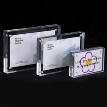 을지메뉴 아크릴꽂이 POP꽂이 테이블 게시판 가로형 세로형 A4 A5 A6, 자석액자