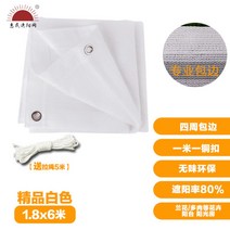 테라스 가림막 통풍 발코니 스크린 사생활보호 펜스 가리개 차양 차광막 주문제작 4컬러, 2Mx6M