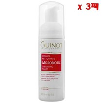 Guinot 기노 퓨리파잉 무스 네트앙 마이크로바이오틱 클렌징 폼 150ml 3팩