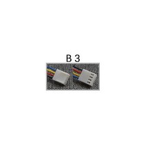 오리지널 9733 슈퍼 폭력적인 터보 송풍기 9.7cm DC12V 6A BFB1012UH 히터 그릴 배기 팬 공기 건조기 냉각 107648, 4wire B3 plug